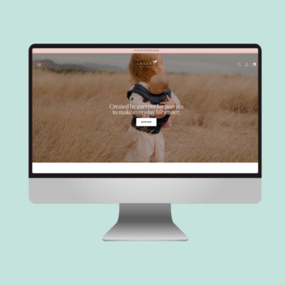 Optimising a baby brand website