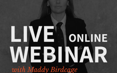 Live Webinar with Maddy Birdcage | February 28, 2025